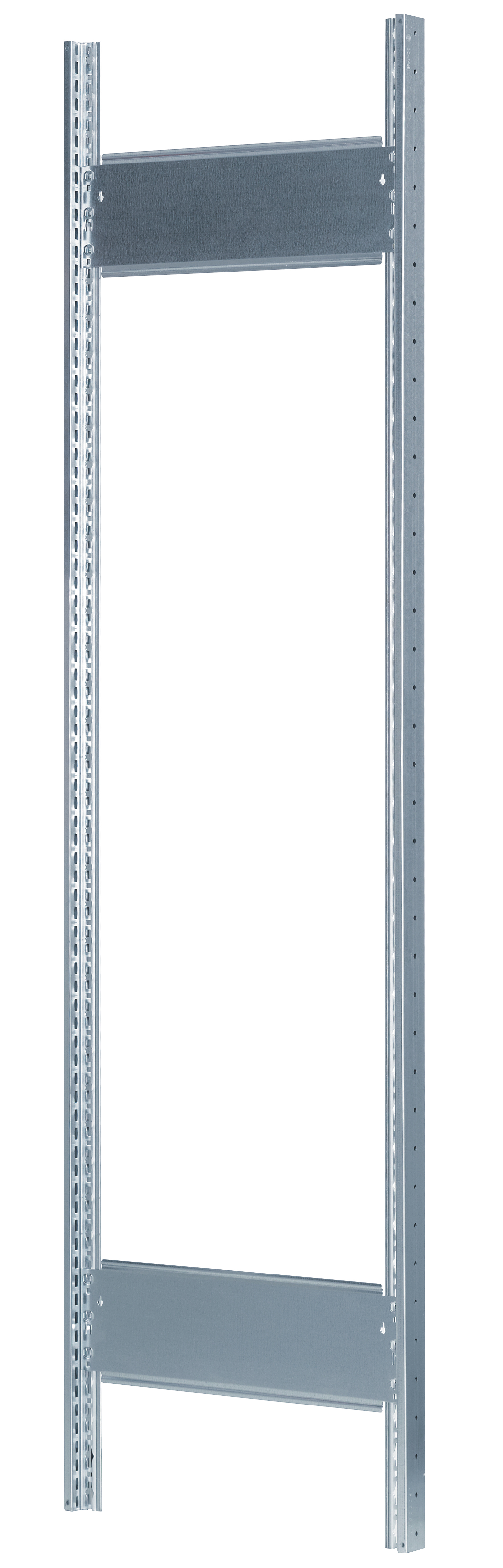 MULTIplus T-Profil-Rahmen 1800x300 mm, verzinkt, 2 Tiefenriegel, vormontiert 