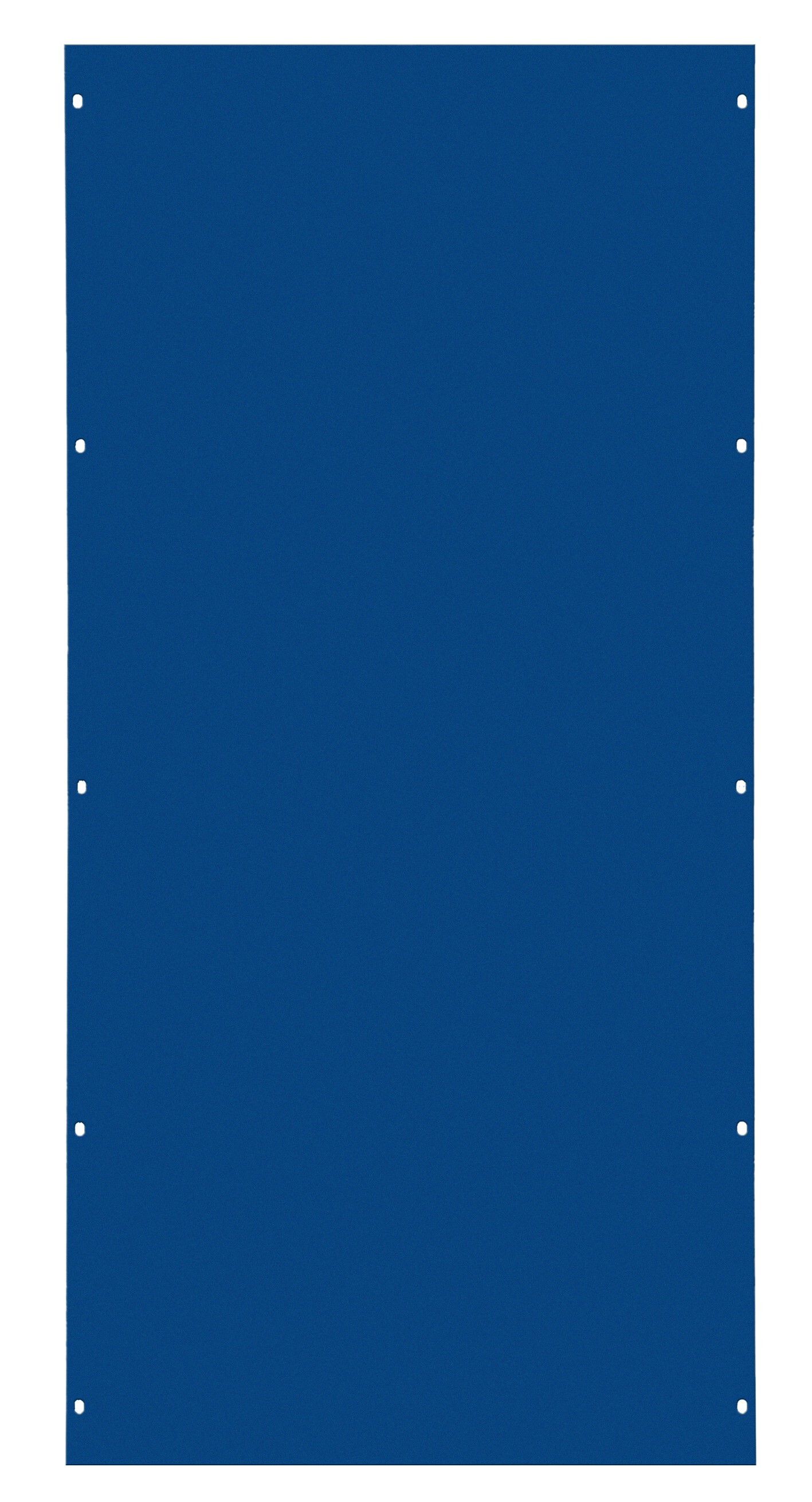 Vollblech-Seitenwand 1050 x 400 mm (H x T), RAL 5010 enzianblau, MULTIplus